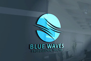 Blue Waves Logo, a Branding & Logo Template by essegraphic (Thumbnail 2 of 4)