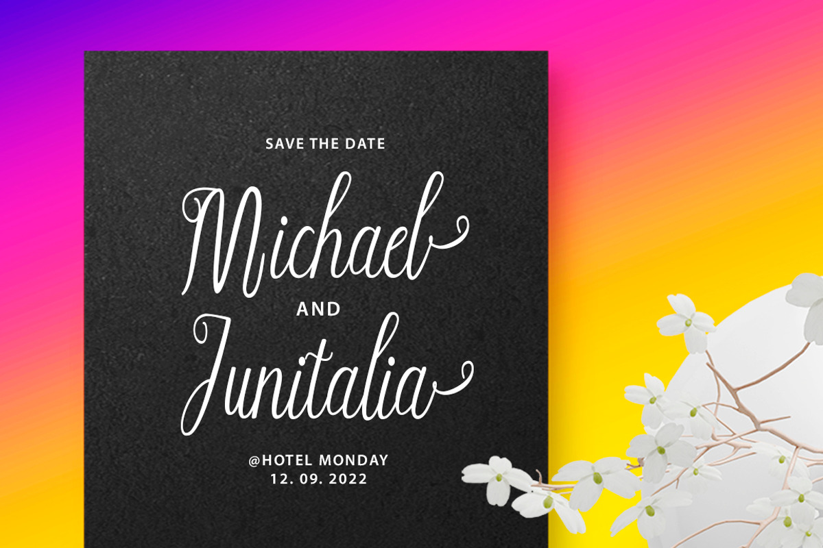 Werdhian Script, a Script Font by Solidtype (Photo 3 of 6)