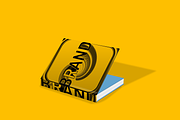 6 brand typography style poster art, a Poster Template by NJ Himel (Thumbnail 2 of 6)