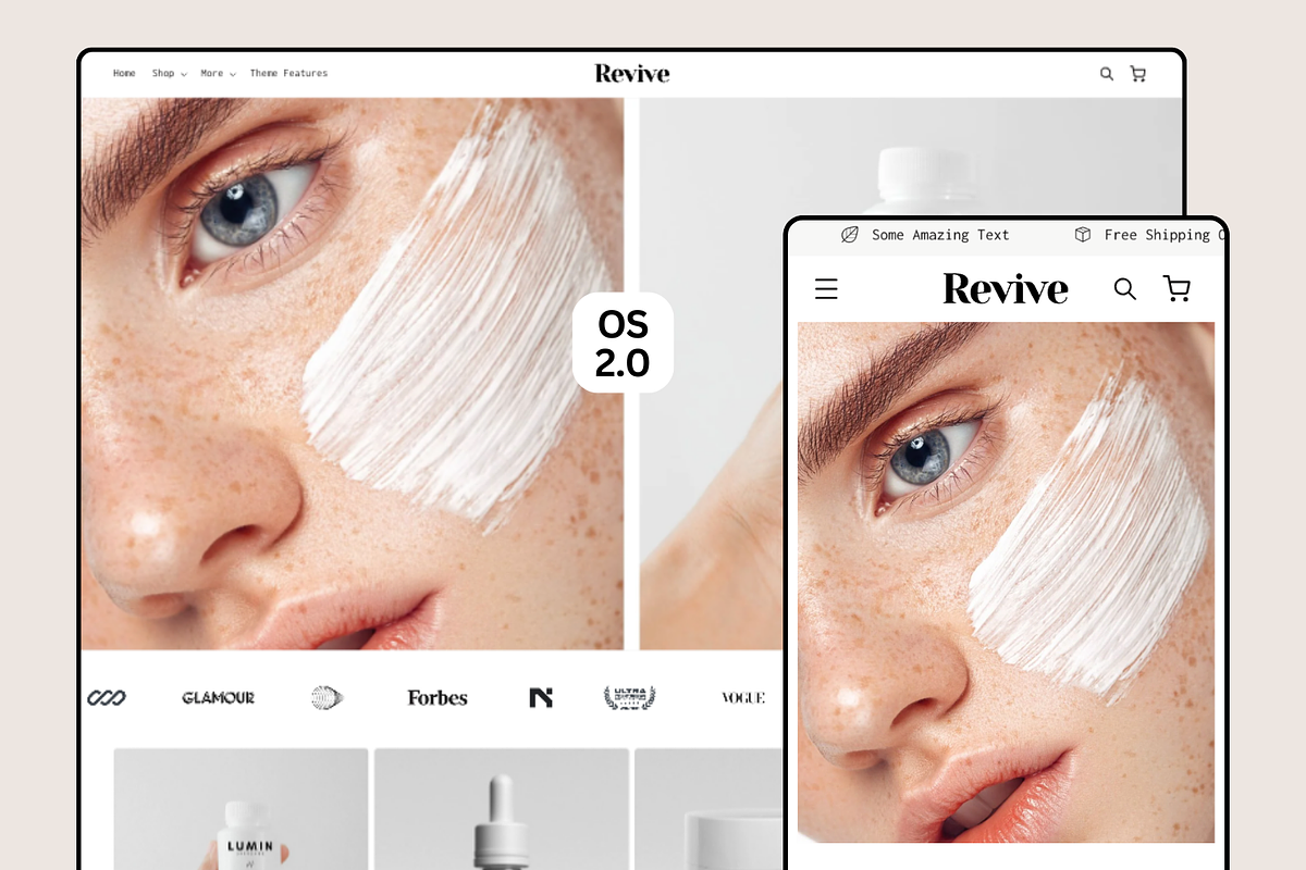 Revive Shopify Theme, a Shopify Template by Lumin Lab (Photo 5 of 9)