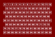 Numbers Style Two Fonts, a Symbol Font by GG Design (Thumbnail 4 of 7)