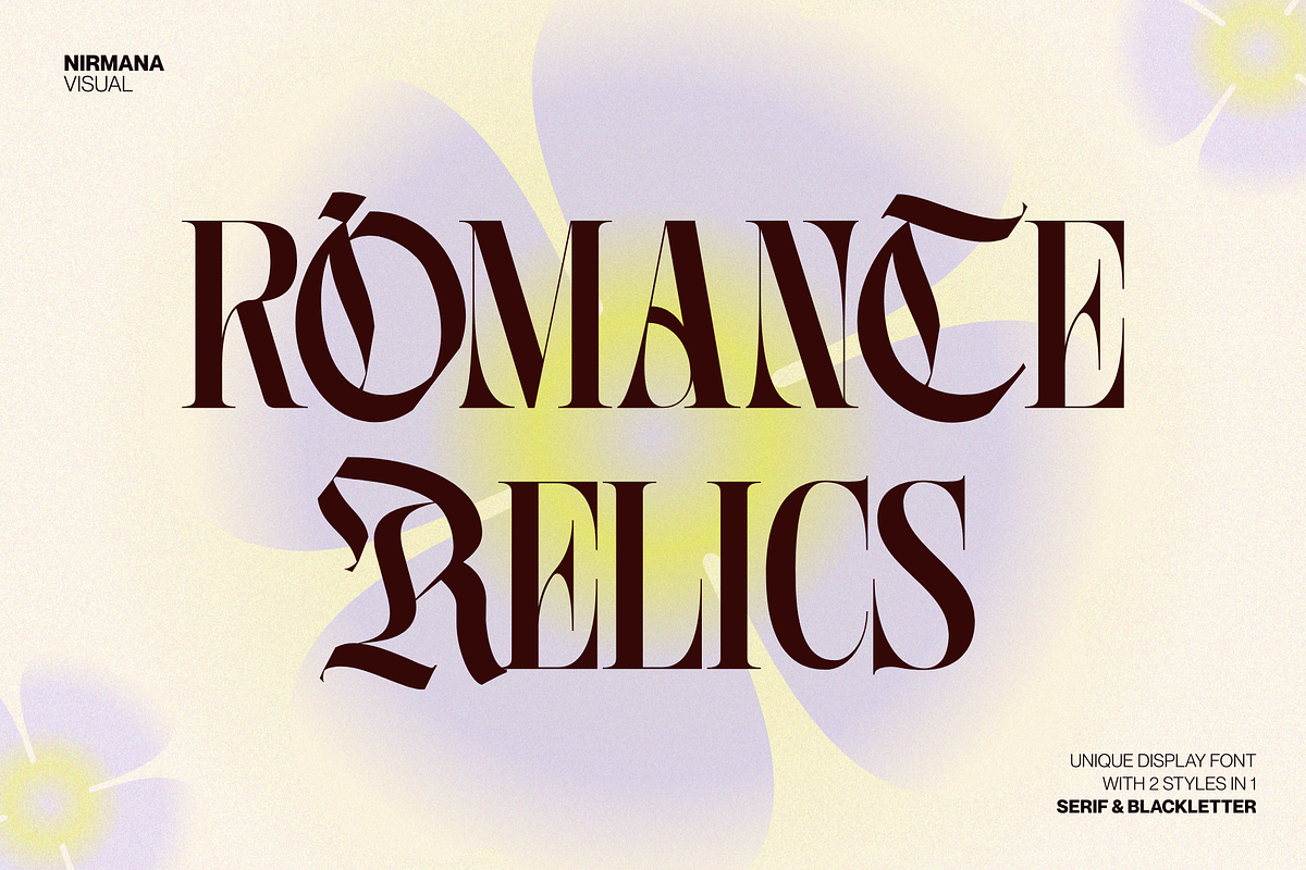 Avore - Font Duo Logo Branding, a Blackletter Font by Nirmana Visual (Photo 6 of 11)