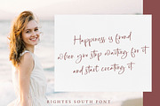 Rightes South - Stylish Handwritten, a Script Font by Graha Type (Thumbnail 9 of 12)
