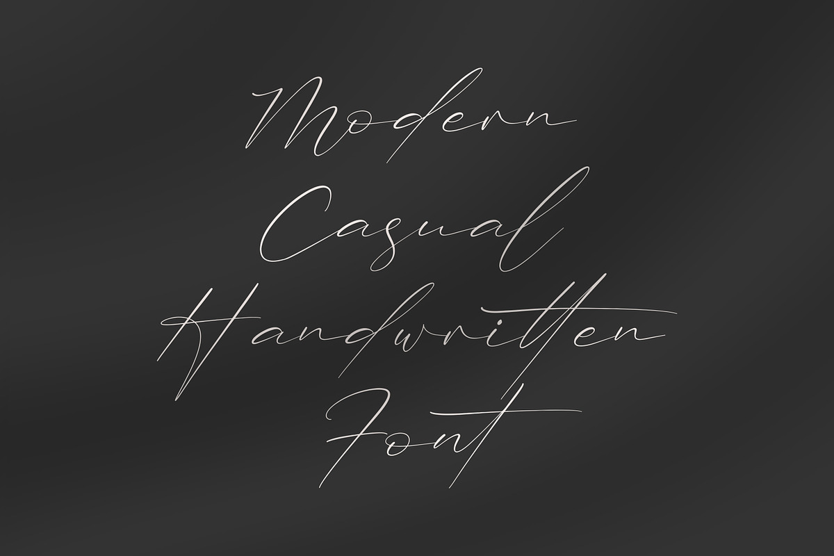 Trescilla Corinne, a Handwritten Font by Integritype Studio (Photo 2 of 8)