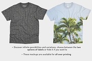 Mens Ultra Cotton Tee Mockups, a Shirt Mockup by GraphicHero (Thumbnail 6 of 6)