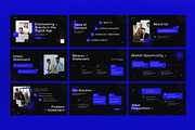 Black Purple Gradient Pitch Deck PPT, a Presentation Template by graphicook (Thumbnail 2 of 5)