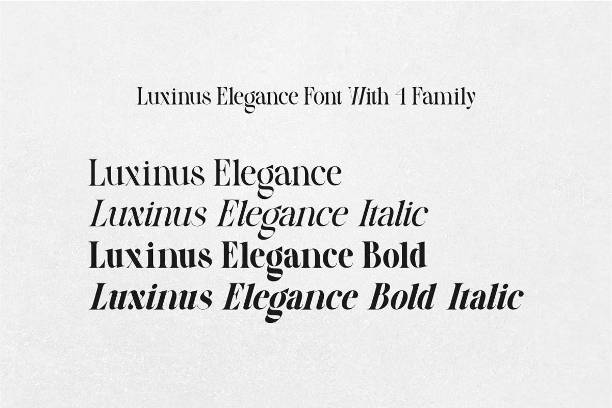 Luxinus Elegance Serif Family, a Serif Font by suhadidesign (Photo 11 of 16)