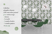 Melissa: watercolor floral elements, an Illustration by vivo e verde (Thumbnail 2 of 11)