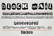Cut News Stencil Black regular font, a Blackletter Font by Zimages (Thumbnail 5 of 7)