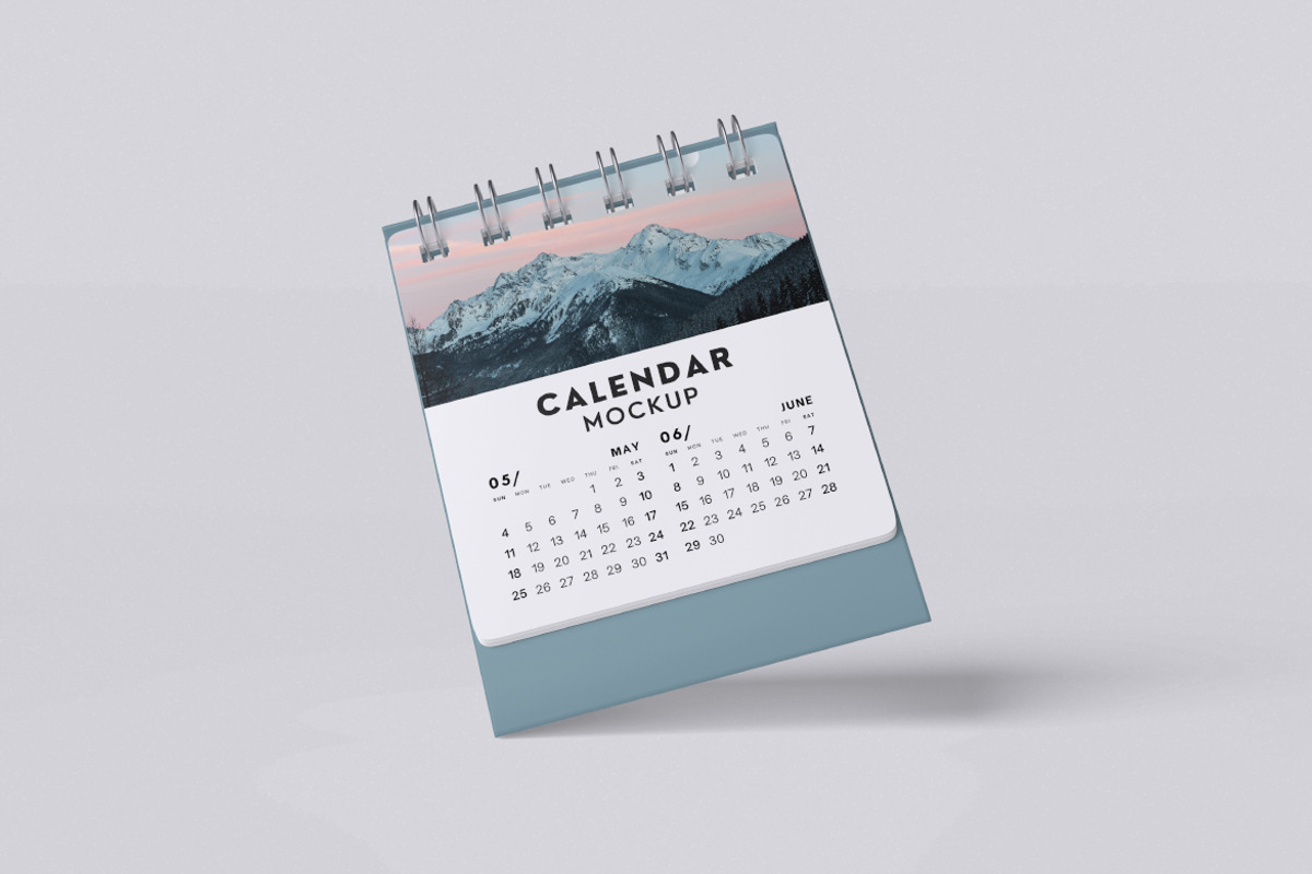 Calendar Mockup Bundle Set, an Advertising Mockup by Rielismee (Photo 4 of 5)