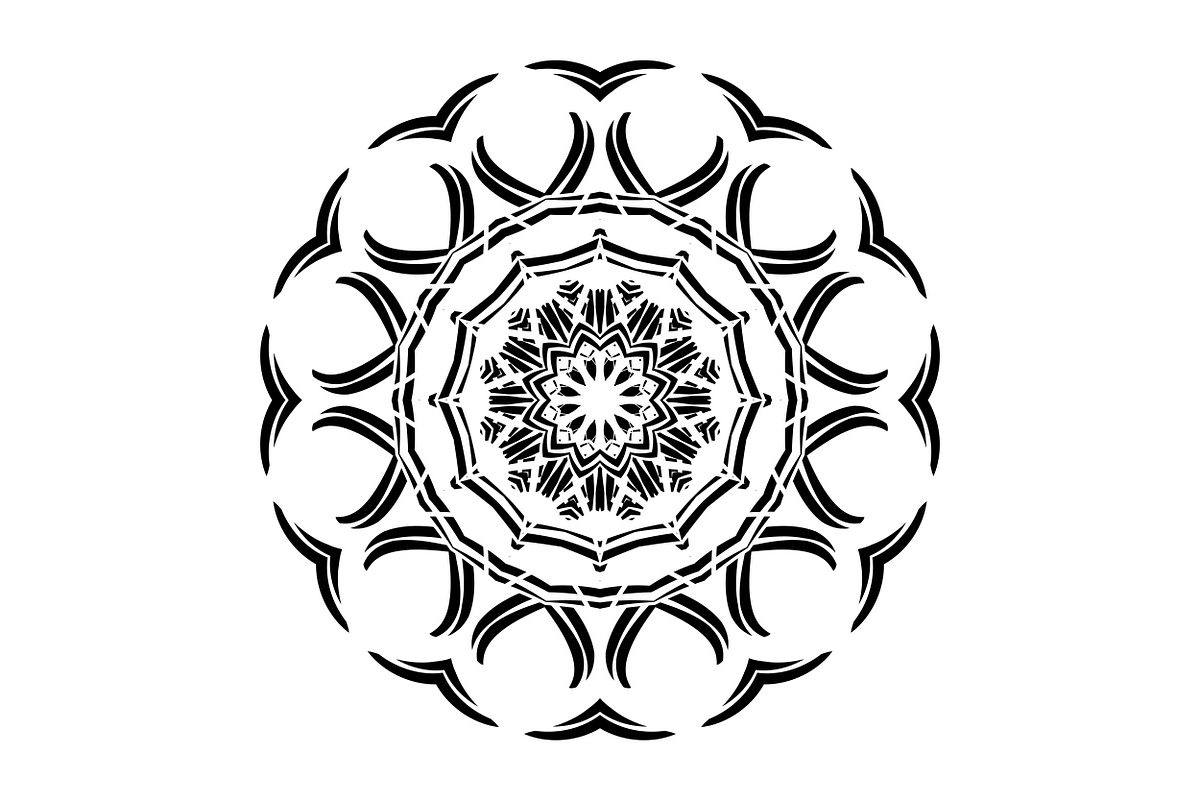 Spiritual Mandala Artwork Bundle, a Decorative Illustration by NJ Himel (Photo 46 of 104)