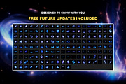 150+ Cosmic Magic Overlay Effects, an Object Graphic by Mikel Blazgad (Thumbnail 8 of 11)