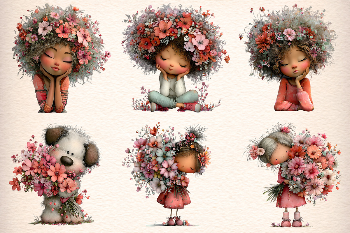 Mother's Day Clipart Bundle, an Illustration by Digital Artistic99 (Photo 3 of 11)
