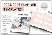 Canva Planner - Uptown, a Stationery Template by Lady Boss Studio (Thumbnail 1 of 8)