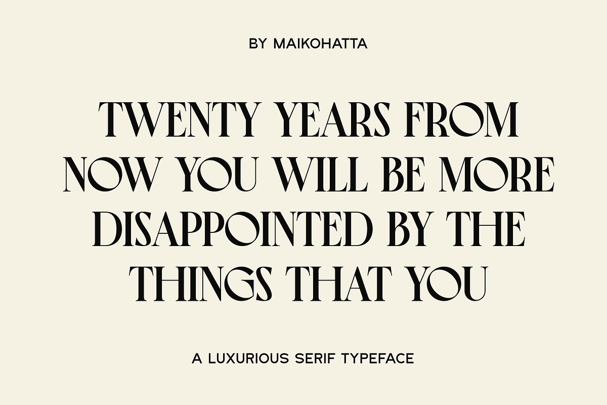 Crista - Elegant Serif Typeface, a Serif Font by MaikoHatta (Photo 9 of 9)