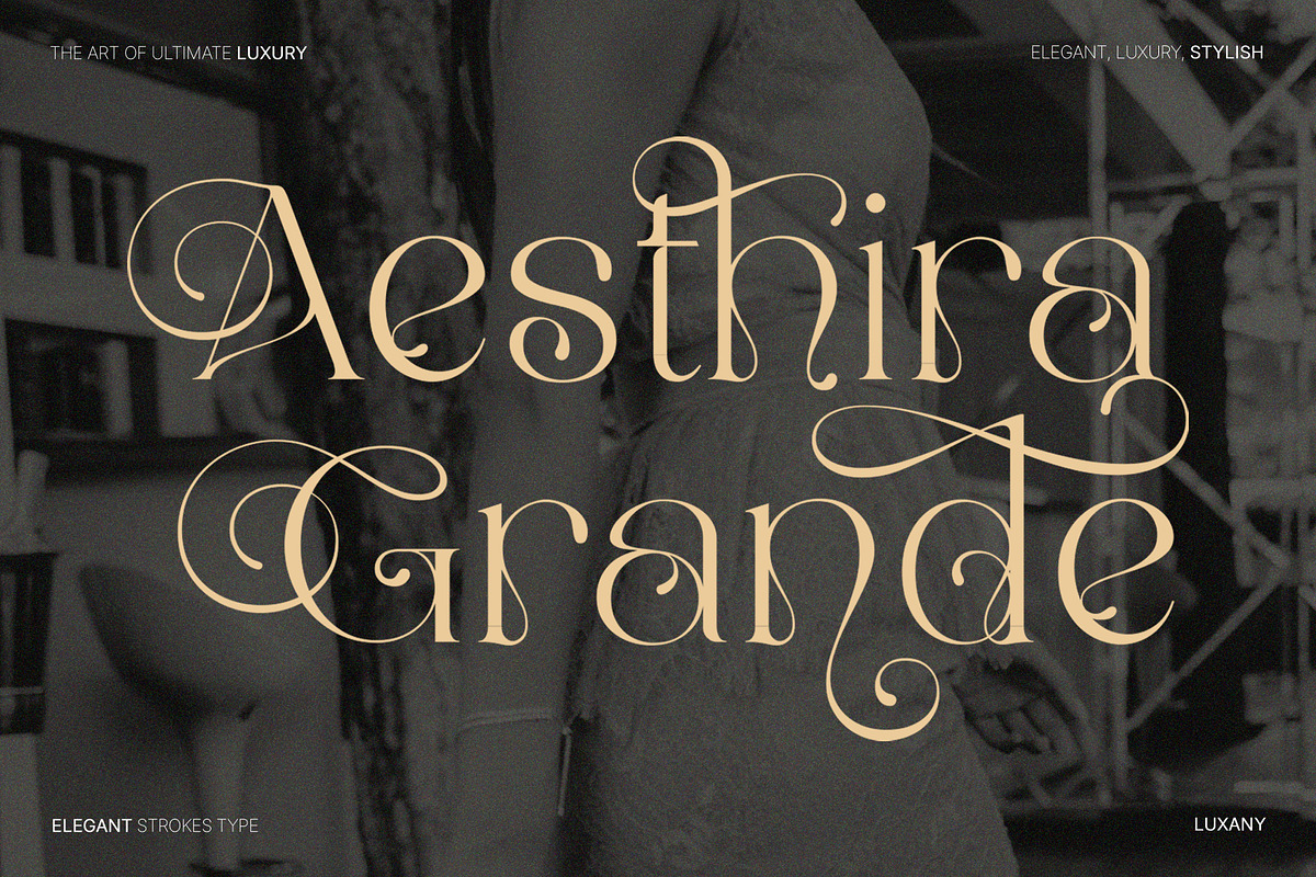 Luxany - Elegant Serif Font, a Serif Font by Inviline.co (Photo 2 of 10)