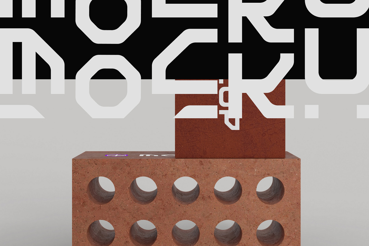 Brick Mockup, a Mockup by hiddemaru (Photo 3 of 4)