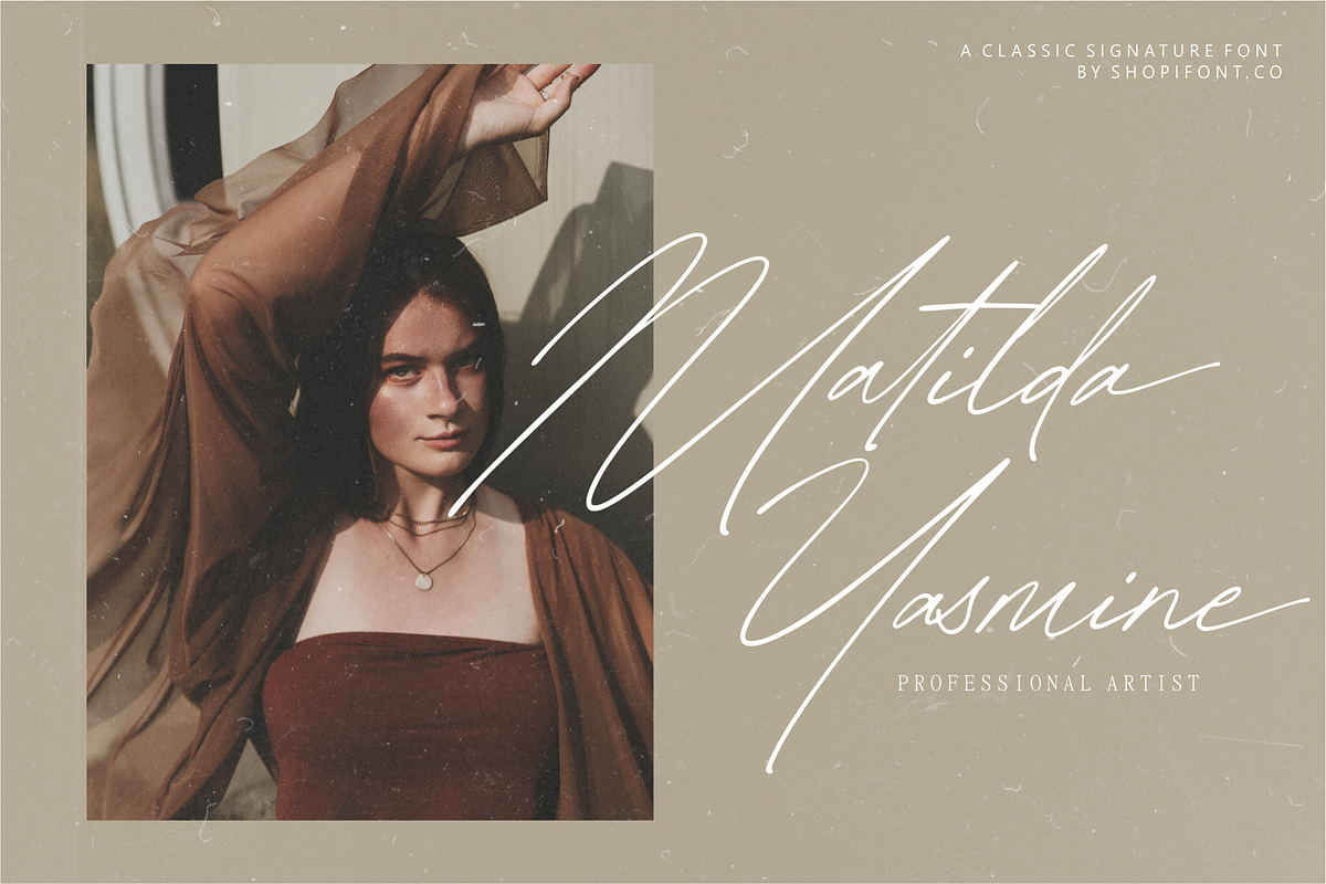 Clarance Nevertary, a Script Font by Shopifont.co (Photo 4 of 13)