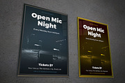 Open Mic Night Poster, a Flyer Template by GLXY (Thumbnail 2 of 2)