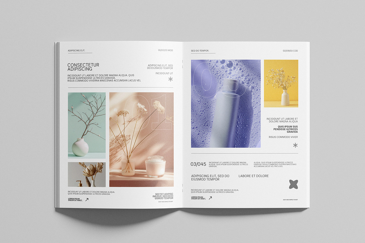 FOLIO / US Letter Brochure Mockup, a Books & Magazine Mockup by Toasin Studio (Photo 5 of 8)