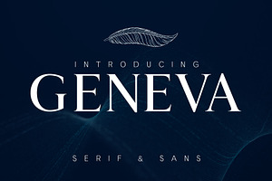 GENEVA Typeface Duo