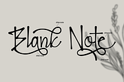 Blank Note - Ink Handwritten Font, a Script Font by PutraCetol Studio (Thumbnail 3 of 11)