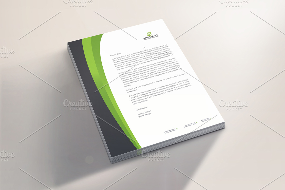 Letterhead, a Stationery Template by BettyDesign (Photo 7 of 7)