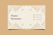 Natural Floral Business card, a Marketing Template by sekitarief (Thumbnail 3 of 3)