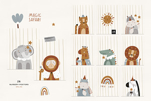 Magic Safari - Nursery Collection