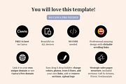 Yoga Coach Rachelle Website Template, a Websites & App Template by Eden Origin Studio (Thumbnail 4 of 11)