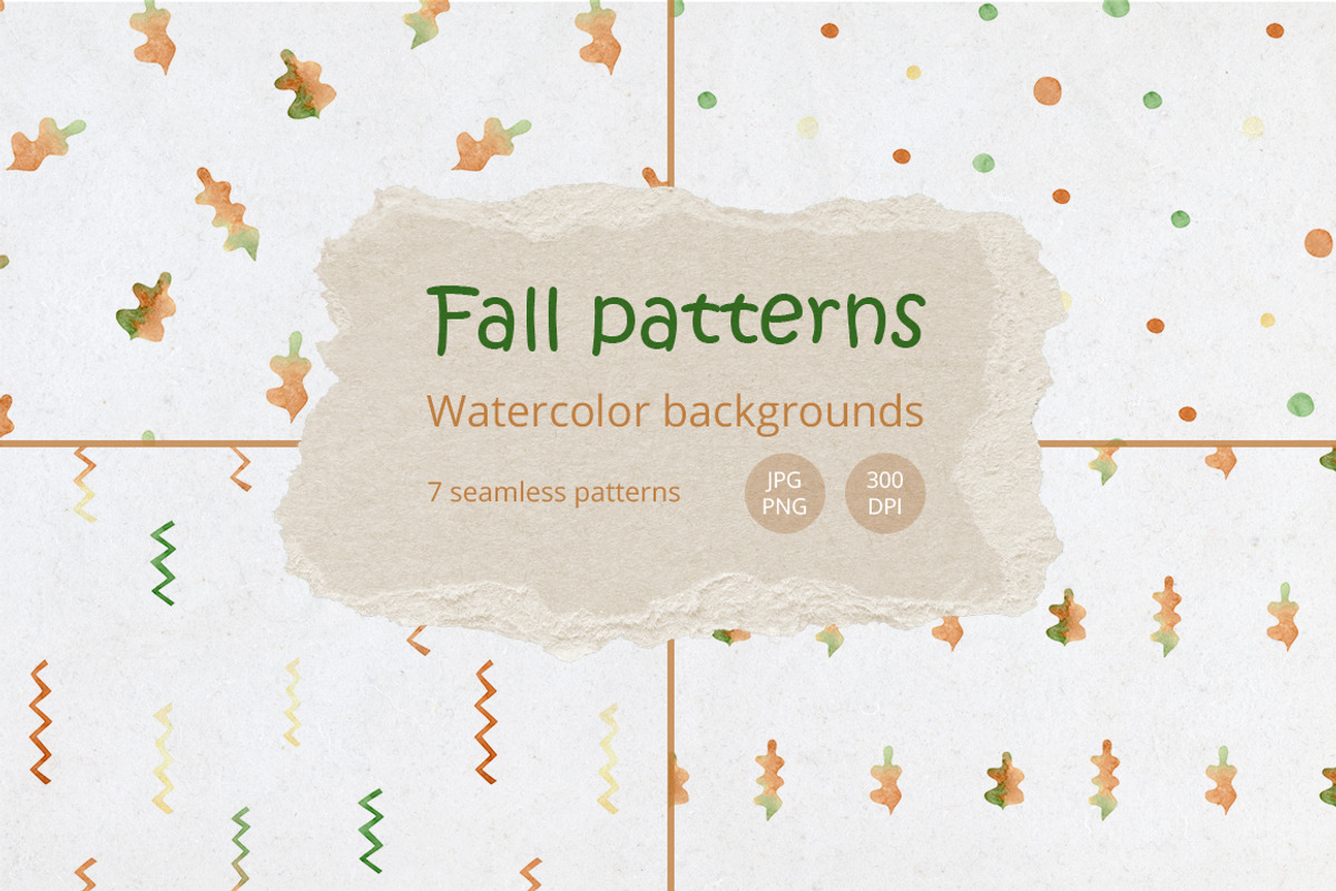 Autumn leaves backgrounds., a Pattern Graphic by Anna Kopylova (Photo 1 of 3)