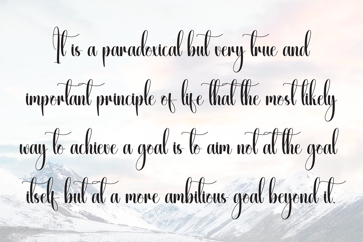 Watercolor | Script Font, a Handwritten Font by Scratchones (Photo 6 of 9)