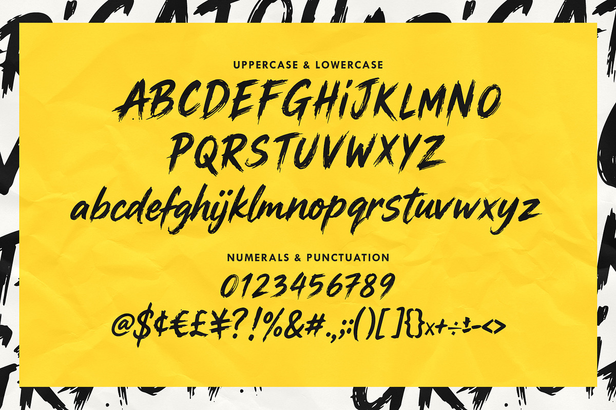 Nark Dules Brush Font Expressive, a Handwritten Font by Maulana Creative (Photo 6 of 7)