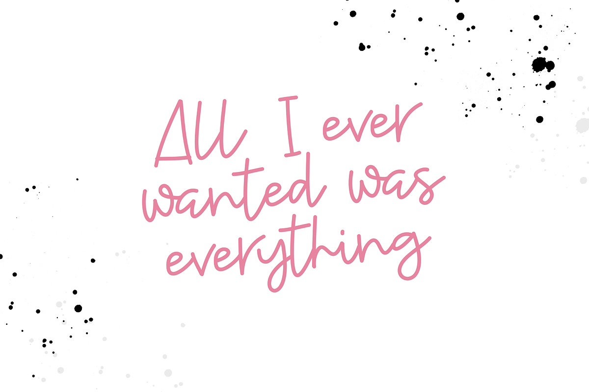 Sweet Dreams - Script Font preview 2