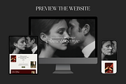 Wedding RSVP Website for Canva, a Landing Page Template by Meraki Templates (Thumbnail 6 of 8)