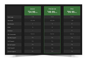 Pricing Table, a Templates & Theme by ARP Creation (Thumbnail 2 of 6)