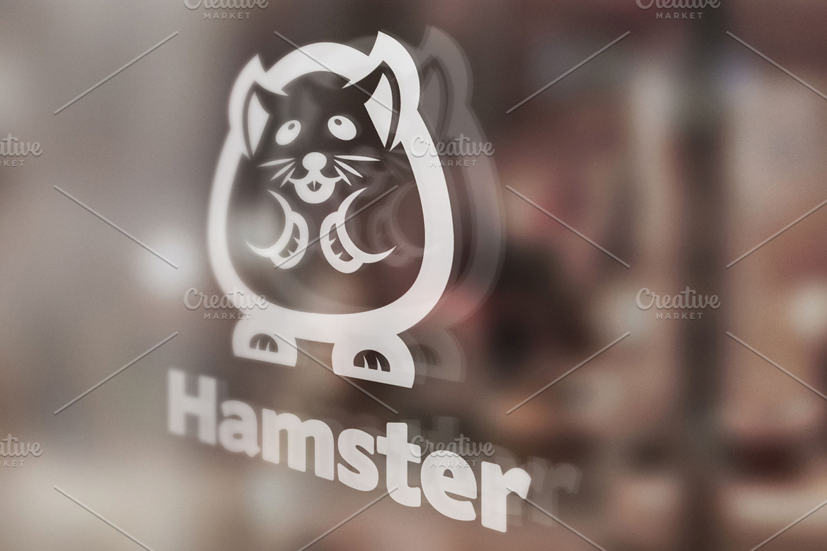 Hamster - Cartoon Animal Mascot Logo, a Branding & Logo Template by ashenterprise (Photo 2 of 3)