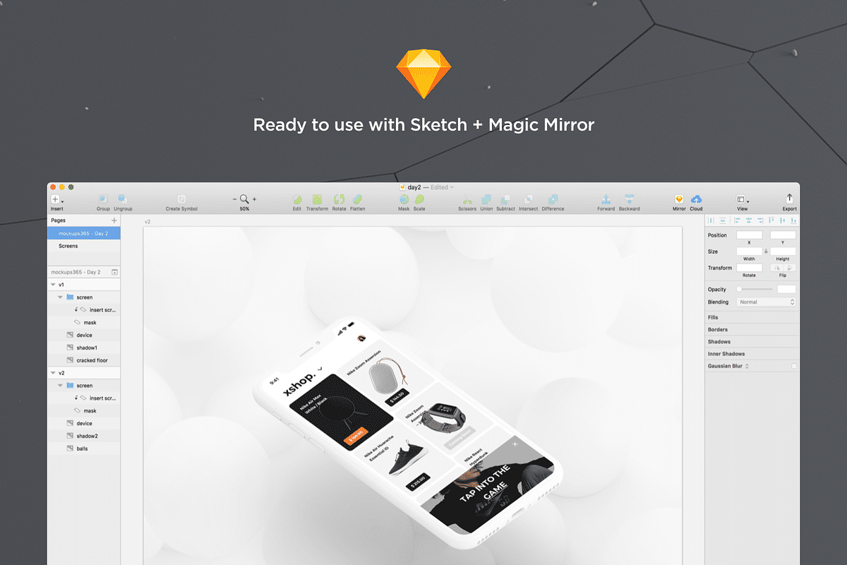 Mockups365: Day 2, a Templates & Theme by UI8 (Photo 7 of 9)