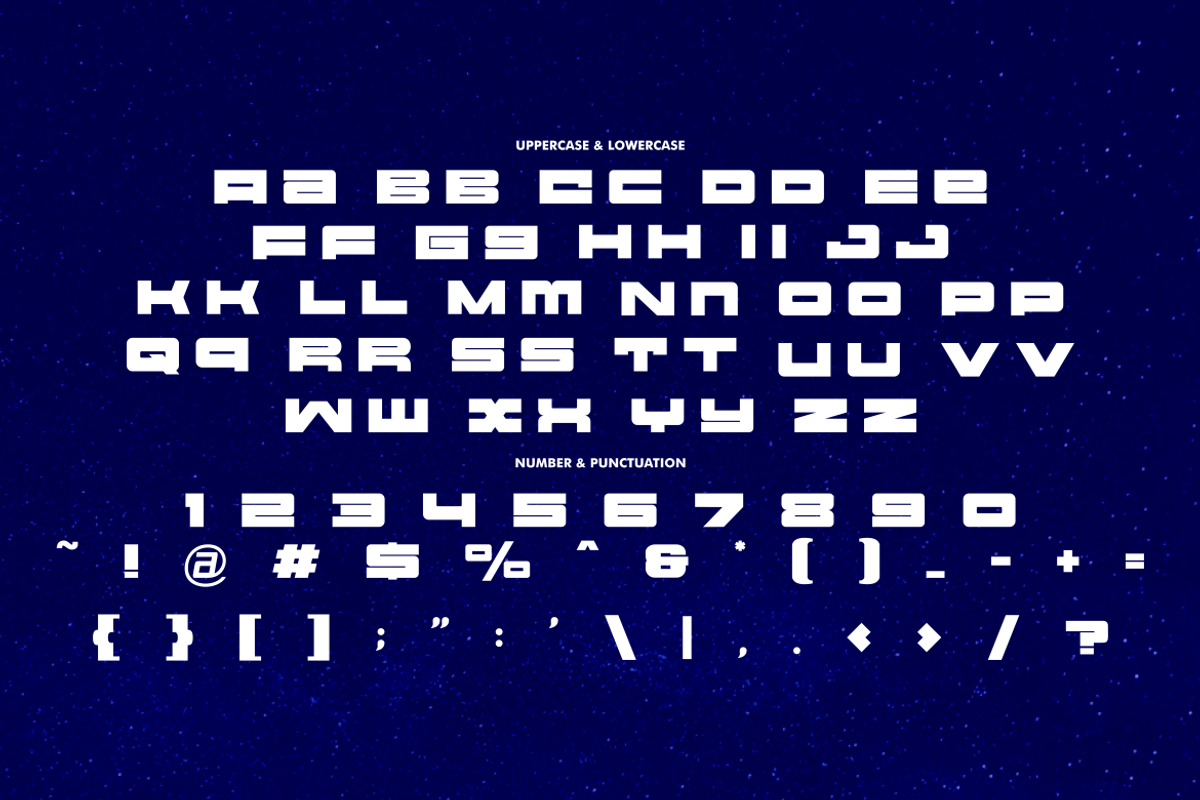 Super Ultra Supra - Futuristic Font, a Font by PutraCetol Studio (Photo 10 of 13)