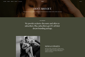 Rome Squarespace Template