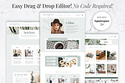 Squarespace Website Template | Green, a Squarespace Template by Thirty One Palms Studio (Thumbnail 2 of 7)