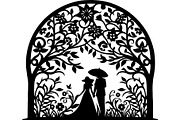 Black Mandala & Nature SVG Bundle, an Object Graphic by Designer_Momina (Thumbnail 10 of 13)
