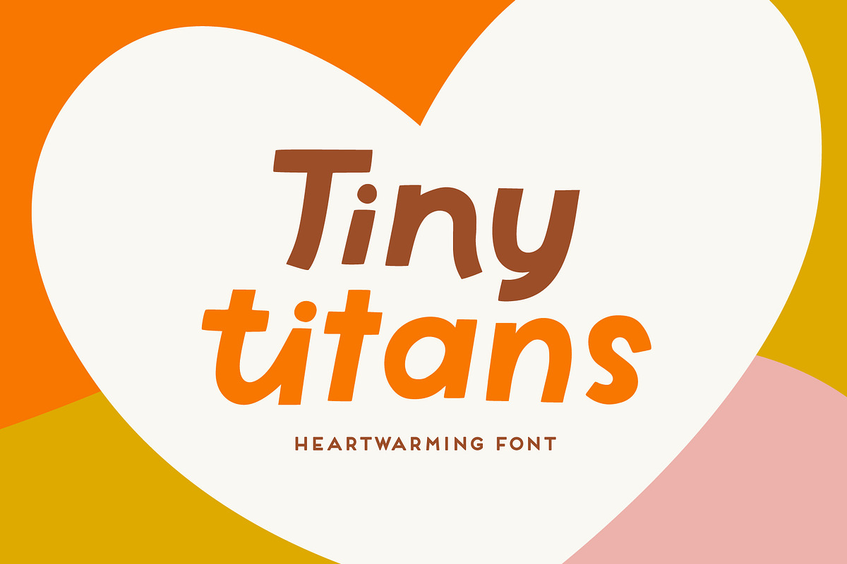 Tiny Titans | Display Font, a Script Font by Point and Poem (Photo 13 of 13)