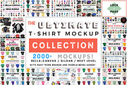 Whole Shop T-Shirt Mockup Bundle, a Shirt Mockup by lock and page (Thumbnail 3 of 4)