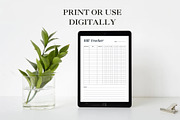 Canva Bill Tracker, a Stationery Template by DesignDevisers (Thumbnail 7 of 9)