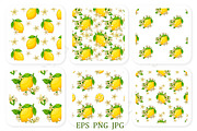 Lemon Blossom Vector Set – 3 Floral, an Illustration by EshaStudio (Thumbnail 5 of 5)