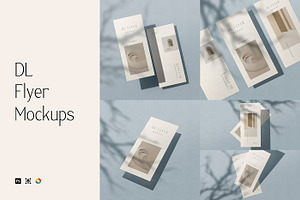 DL Flyer Mockups