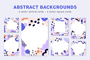 Trendy abstract frame background set, a Decorative Illustration by Good Studio (Thumbnail 1 of 8)