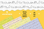 Cool Cat collection: patterns, print, an Animal Illustration by Zooza Art (Thumbnail 3 of 6)