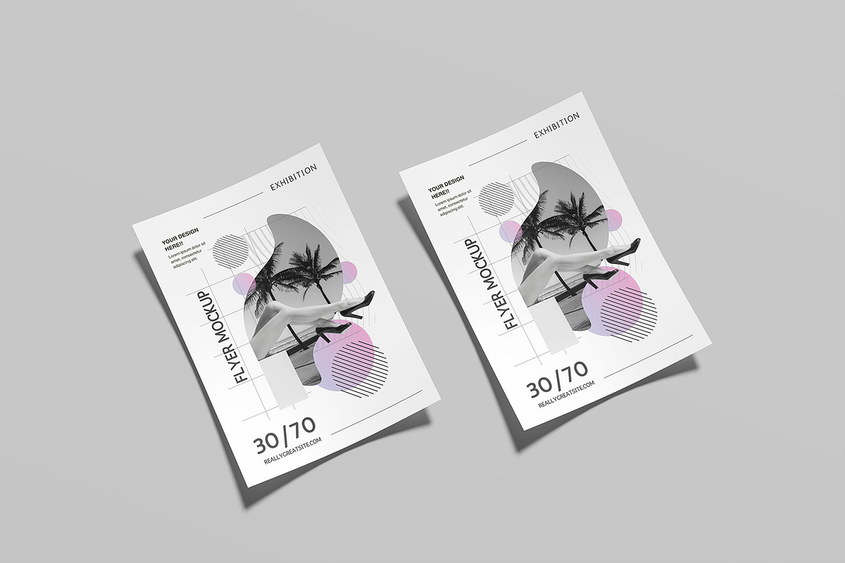 A4 Flyer Mockup, a Product Mockup by ZifaraDesign (Photo 8 of 11)
